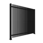 Metal Vertical Blade Fence Panel