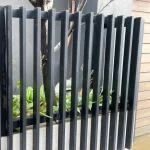 Metal Vertical Blade Fence Panel