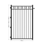 Steel Ring Top Gate Detail