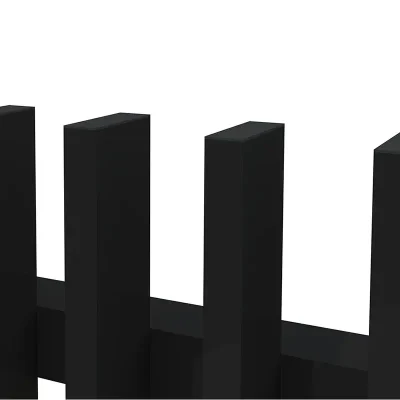 Vertical Blade Fence Panel Detail