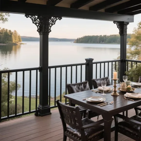 aluminum stair railing