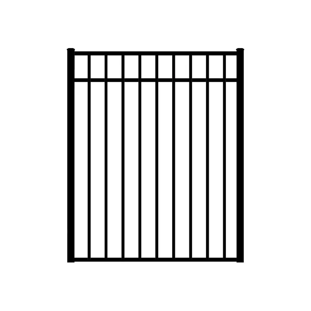 3 Rails Flat Top Aluminum Gate