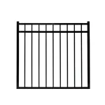 3 Rails Flat Top Aluminum Gate