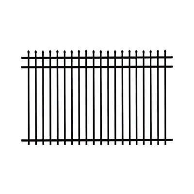 Aluminum 3 Rails Spear Top fence