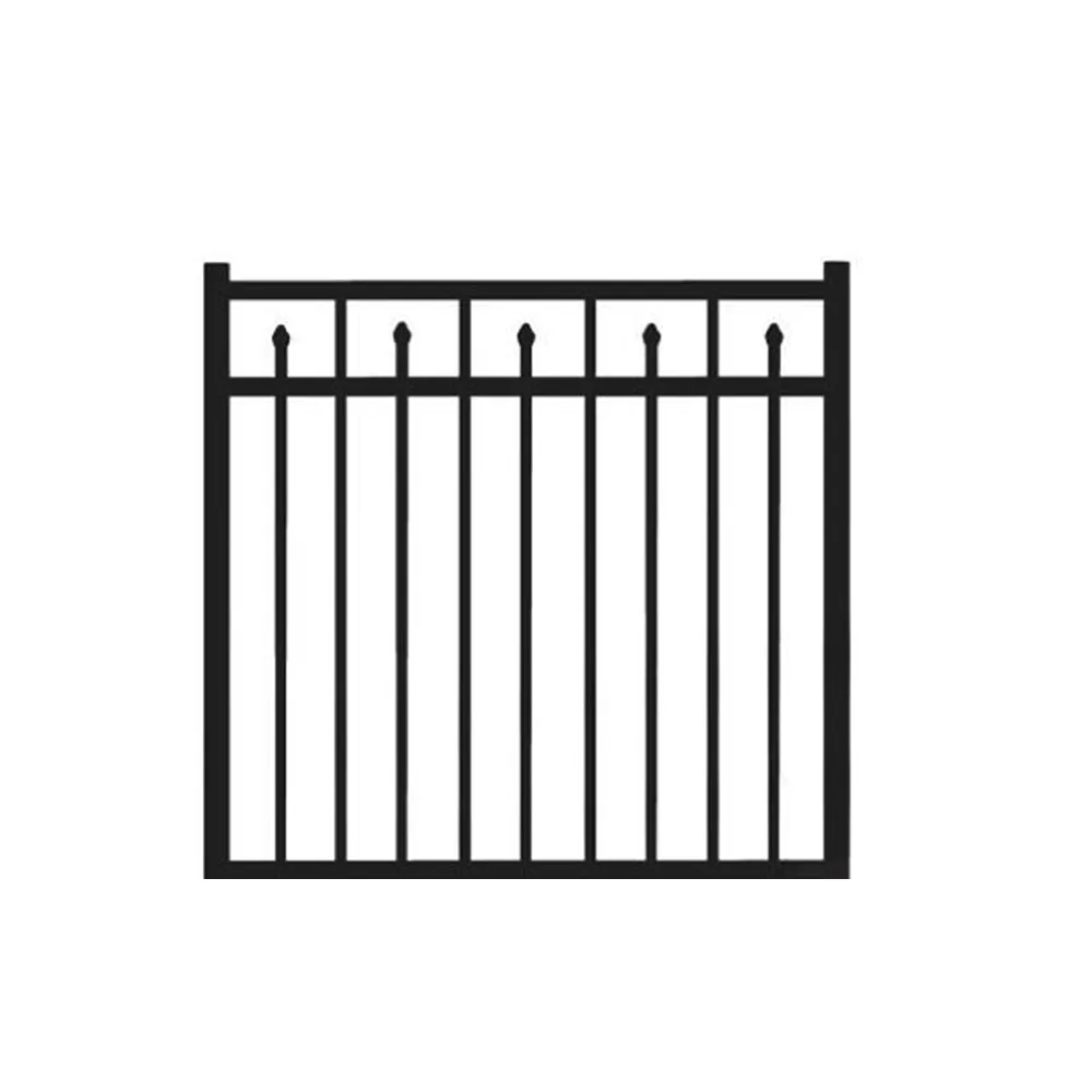 Aluminum Flat Top Gate With Spear