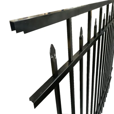 Flat Top With Spear Fence Detail