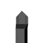 Steel Commercial Spear Top Gate detail