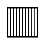 Steel Welded Commercial Flat Top Gate