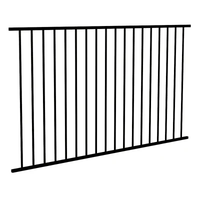 Steel Welded Flat Top Fence Panel