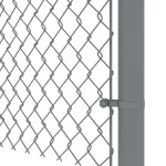 Temporary Chain Link Fence Gate Detail