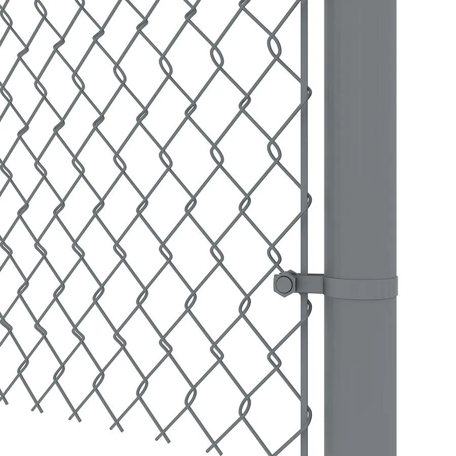 Temporary Chain Link Fence Gate Detail 