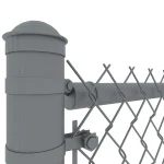 Temporary Chain Link Fence Gate Detail