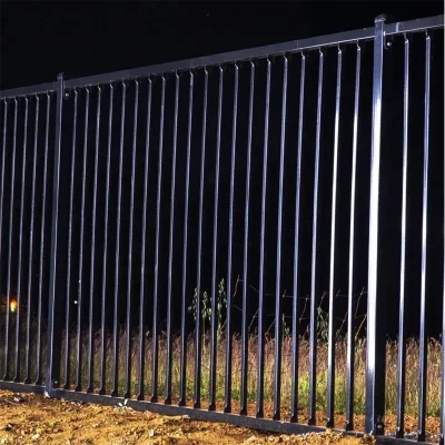galvanized steel biasable fence for yard