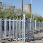 Steel Palisade Gates