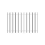 steel commercial spear top fence