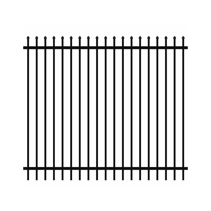 steel press point fence