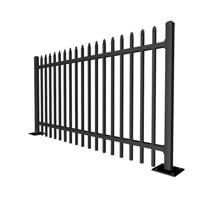 steel press point fence