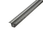 steel fence posts for wood fence detail