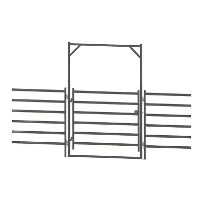 Galvanized Steel Horse Yard Gate