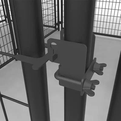 Modular Welded Mesh Dog Kennel Latches