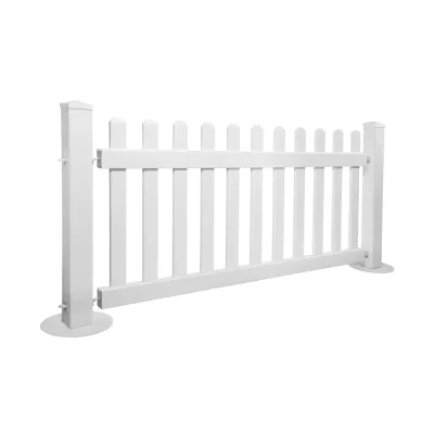 PVC event picket fence detail