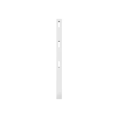 4ft White 3 Rail Vinyl Ranch Fence