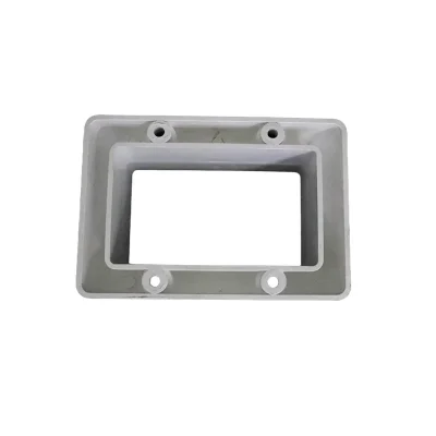 Vinyl Fence Rail Bracket Details