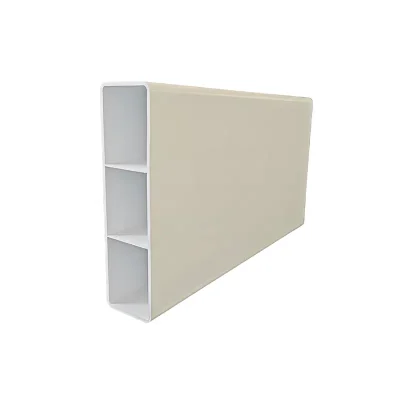 Vinyl Fence Ribbed Rail