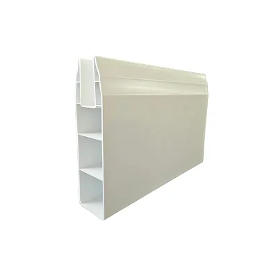 vinyl fence slotted rail