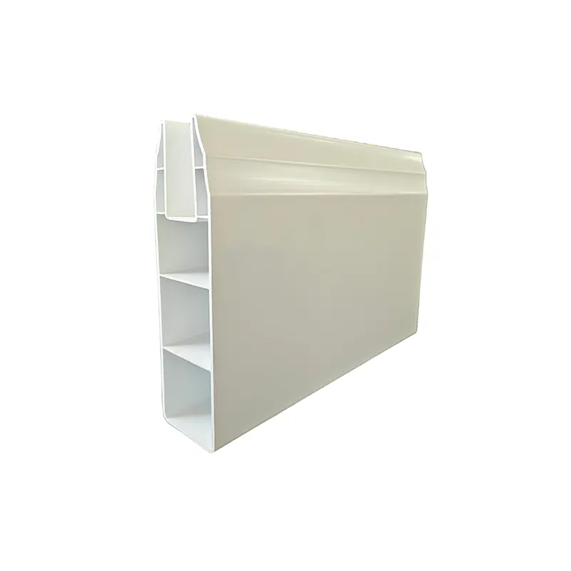 vinyl fence slotted rail