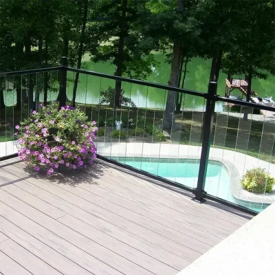 Baluster Glass Infill Railing for Stair