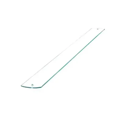 Baluster Glass Infill Stair Railing Detail