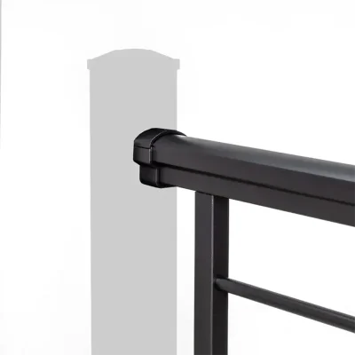Horizontal Rod Rail Steel Railing Detail