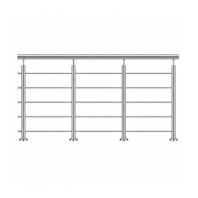 stainless steel rod railing